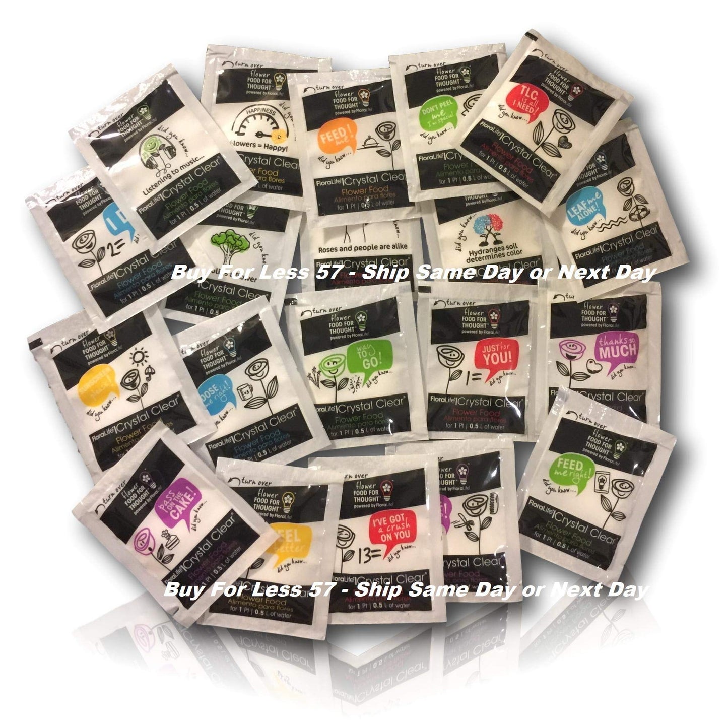 Floralife Flower Food 300, 5gm pkg 50