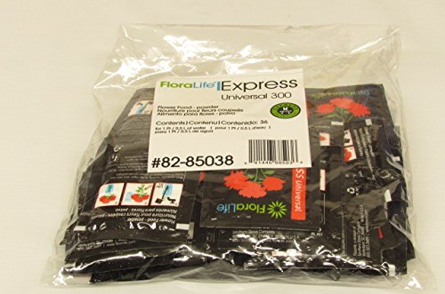 Cut Flower Food Floralife Flower Food Powdered Packets - Pack of 36 Express Universal Packets