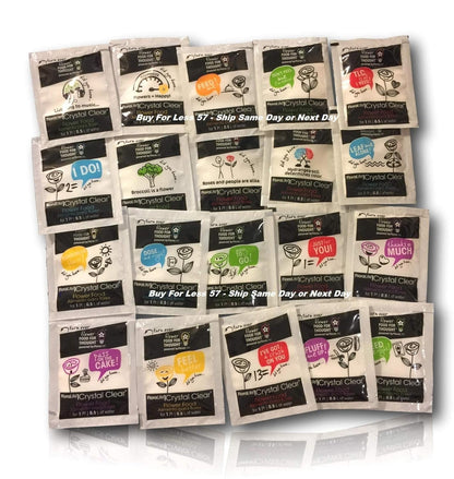 Cut Flower Food Floralife Crystal Clear Powdered 5gr Packets Fresh Stock, Fresh Cut Flowers Clear Formula Hydrate Nourish