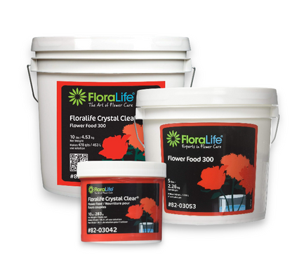 Floralife Crystal Clear Flower Food Powder